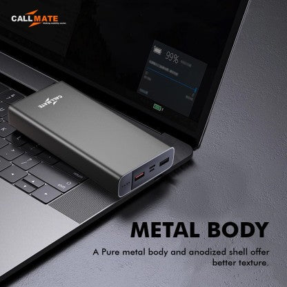 CALLMATE 20000 MAH POWER BANK (18 W, FAST CHARGING)  (BLACK, LITHIUM POLYMER)