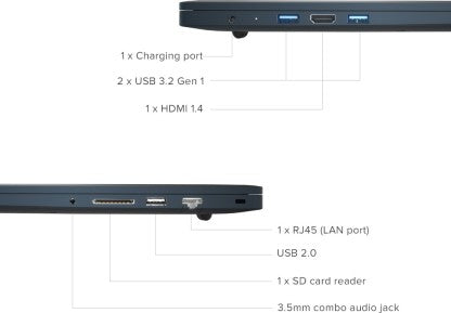 REDMIBOOK PRO CORE I3 11TH GEN - (8 GB/256 GB SSD/WINDOWS 11 HOME) THIN AND LIGHT LAPTOP  (15.6 INCH, CHARCOAL GRAY, 1.8 KG, WITH MS OFFICE)[Like New]