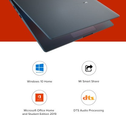 REDMIBOOK PRO CORE I3 11TH GEN - (8 GB/256 GB SSD/WINDOWS 11 HOME) THIN AND LIGHT LAPTOP  (15.6 INCH, CHARCOAL GRAY, 1.8 KG, WITH MS OFFICE)[Like New]