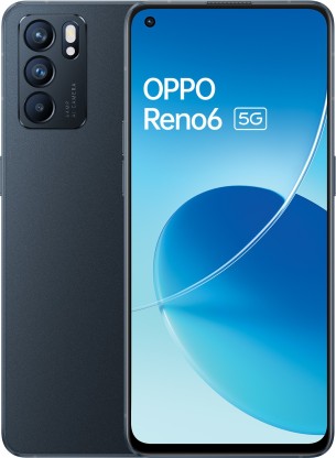 OPPO Reno6 5G (Stellar Black, 128 GB)  (8 GB RAM)