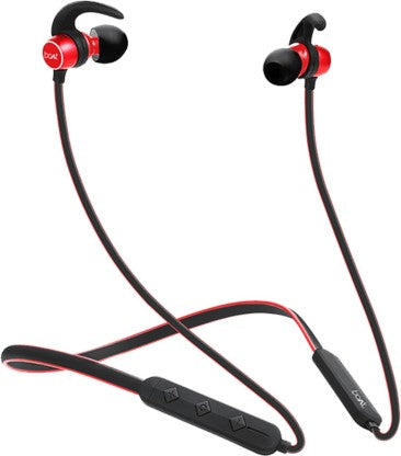 BOAT ROCKERZ 255F BLUETOOTH HEADSET  (RAGING RED, IN THE EAR)