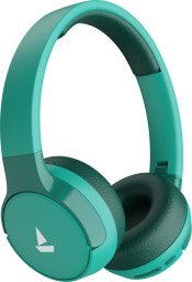 BOAT ROCKERZ 650 WITH 60 HOURS BATTERY BACKUP BLUETOOTH HEADSET  (TEAL GREEN, ON THE EAR)
