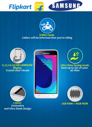 SAMSUNG Galaxy J3 Pro (Gold, 16 GB)  (2 GB RAM)