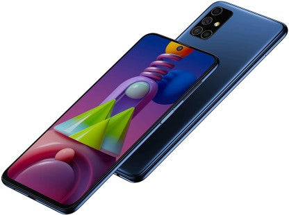 SAMSUNG GALAXY M51 (ELECTRIC BLUE, 128 GB)  (6 GB RAM) [Like New]