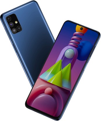 SAMSUNG GALAXY M51 (ELECTRIC BLUE, 128 GB)  (6 GB RAM) [Like New]