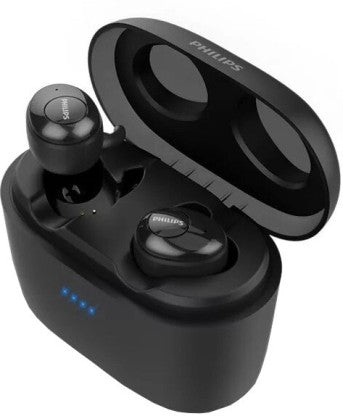 PHILIPS TWS SHB2515 TRUE WIRELESS EARBUDS WITH 110+ HR PLAYTIME, VOICE ASSISTANT BLUETOOTH HEADSET  (BLACK, TRUE WIRELESS)
