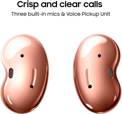 SAMSUNG GALAXY BUDS LIVE BLUETOOTH HEADSET  (MYSTIC BRONZE, TRUE WIRELESS)