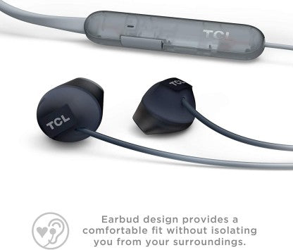 TCL SOCL200BT BLUETOOTH HEADSET  (PHANTOM BLACK, IN THE EAR)