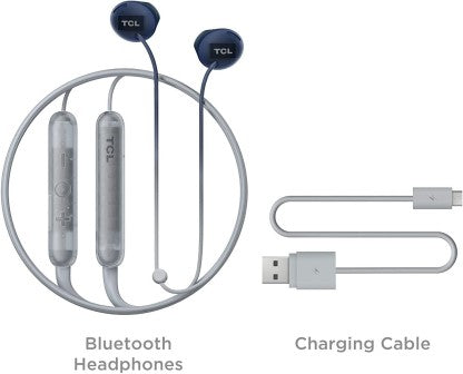TCL SOCL200BT BLUETOOTH HEADSET  (PHANTOM BLACK, IN THE EAR)