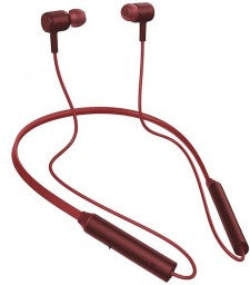 REDMI SONICBASS WIRELESS EARPHONES,DUAL-MIC NOISE CANCELLATION,UPTO 12 HR BLUETOOTH HEADSET  (RED, IN THE EAR)
