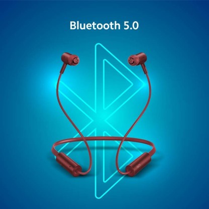 REDMI SONICBASS WIRELESS EARPHONES,DUAL-MIC NOISE CANCELLATION,UPTO 12 HR BLUETOOTH HEADSET  (RED, IN THE EAR)
