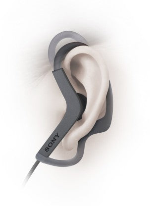 SONY MDR-AS210 OPEN-EAR ACTIVE SPORTS HEADPHONES  (BLACK)