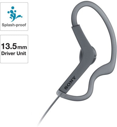 SONY MDR-AS210 OPEN-EAR ACTIVE SPORTS HEADPHONES  (BLACK)