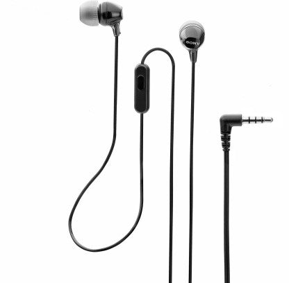 SONY EX14AP WIRED HEADSET  (BLACK, IN THE EAR)