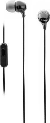 SONY EX14AP WIRED HEADSET  (BLACK, IN THE EAR)
