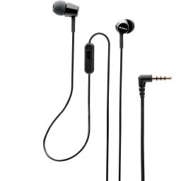 SONY EX155 WIRED HEADSET  (BLACK, IN THE EAR)
