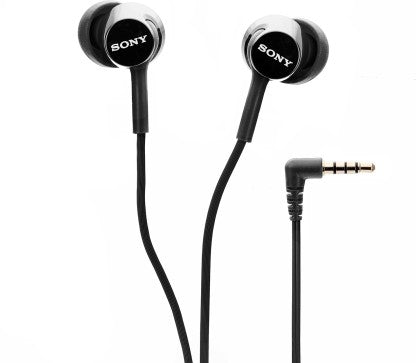 SONY EX155 WIRED HEADSET  (BLACK, IN THE EAR)