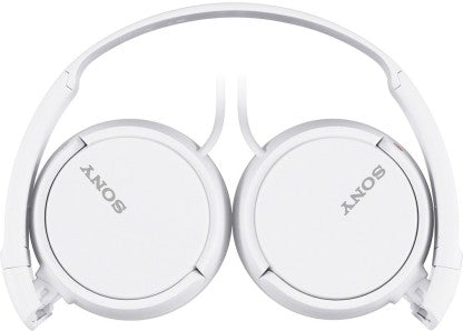 SONY ZX110A WIRED WITHOUT MIC HEADSET  (WHITE, ON THE EAR)