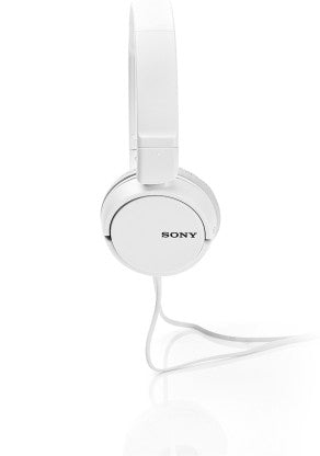 SONY ZX110A WIRED WITHOUT MIC HEADSET  (WHITE, ON THE EAR)
