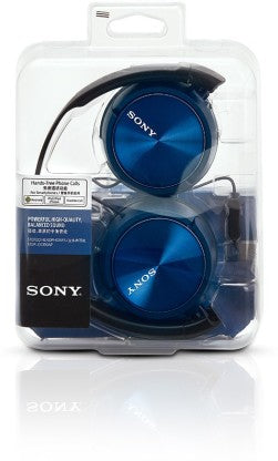 SONY 310AP WIRED HEADSET  (BLUE, ON THE EAR)