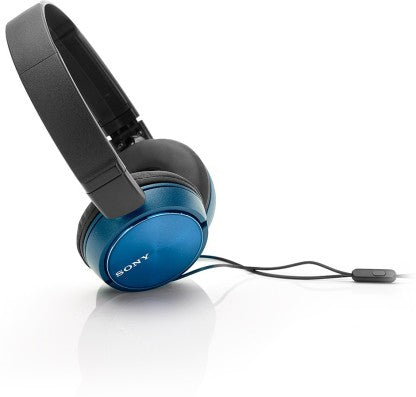 SONY 310AP WIRED HEADSET  (BLUE, ON THE EAR)