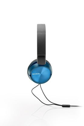 SONY 310AP WIRED HEADSET  (BLUE, ON THE EAR)