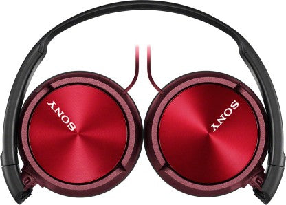 SONY 310AP WIRED HEADSET  (RED, ON THE EAR)