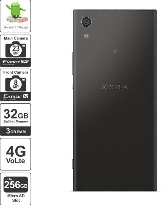 SONY Xperia XA1 (Black, 32 GB)  (3 GB RAM)