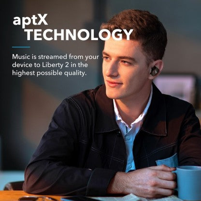 SOUNDCORE BY ANKER LIBERTY 2 TRUE WIRELESS BLUETOOTH HEADSET  (BLACK, TRUE WIRELESS)
