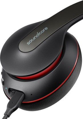 SOUNDCORE BY ANKER LIFE Q10 WITH FAST CHARGING BLUETOOTH HEADSET  (BLACK, ON THE EAR)
