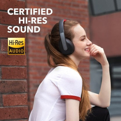 SOUNDCORE BY ANKER LIFE Q10 WITH FAST CHARGING BLUETOOTH HEADSET  (BLACK, ON THE EAR)