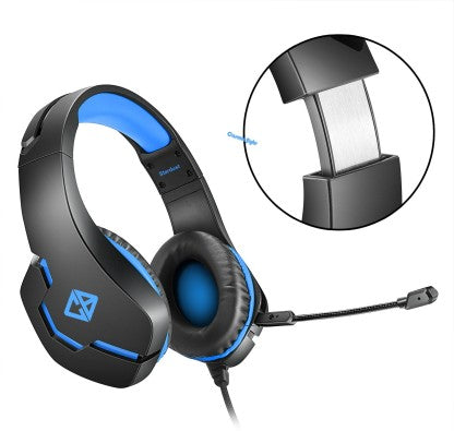 COSMIC BYTE STARDUST WIRED GAMING HEADSET  (BLUE, ON THE EAR)