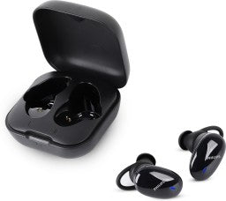 PHILIPS TAT4205 (TWS) TRUE WIRELESS EARBUDS WITH IPX5 WATER-PROOF, TOUCH CONTROL BLUETOOTH HEADSET  (BLACK, TRUE WIRELESS)
