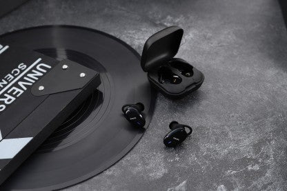 PHILIPS TAT4205 (TWS) TRUE WIRELESS EARBUDS WITH IPX5 WATER-PROOF, TOUCH CONTROL BLUETOOTH HEADSET  (BLACK, TRUE WIRELESS)