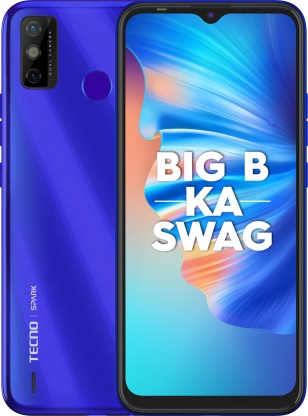Tecno Spark 6 Go (Aqua Blue, 64 GB)  (4 GB RAM)