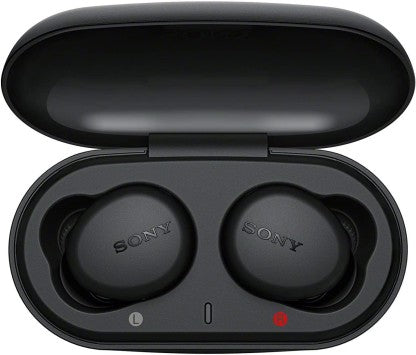SONY WF-XB700 WITH 18 HOURS BATTERY LIFE BLUETOOTH HEADSET  (BLACK, TRUE WIRELESS)