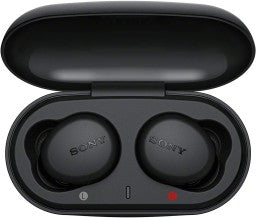 SONY WF-XB700 WITH 18 HOURS BATTERY LIFE BLUETOOTH HEADSET  (BLACK, TRUE WIRELESS)