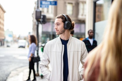 SONY WH-CH710N ACTIVE NOISE CANCELLATION ENABLED BLUETOOTH HEADSET  (BLACK, ON THE EAR)
