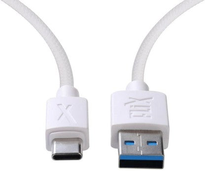 FLIX USB TYPE C CABLE 2 A 1 M (BEETEL) XCD-C12  (COMPATIBLE WITH MOBILE, TABLET, WHITE, ONE CABLE)