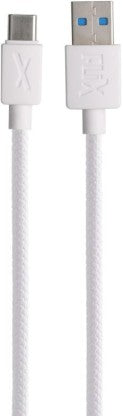 FLIX USB TYPE C CABLE 2 A 1 M (BEETEL) XCD-C12  (COMPATIBLE WITH MOBILE, TABLET, WHITE, ONE CABLE)