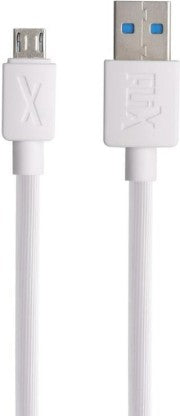FLIX MICRO USB CABLE 2 A 1 M (BEETEL) XCD-M11  (COMPATIBLE WITH MOBILE, TABLET, SMART WATCH, MP3 PLAYER, WHITE, ONE CABLE)