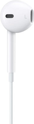 APPLE EARPODS WITH 3.5MM HEADPHONE PLUG WIRED HEADSET  (WHITE, IN THE EAR)