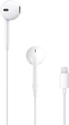 APPLE EARPODS WITH LIGHTNING CONNECTOR WIRED HEADSET  (WHITE, IN THE EAR)
