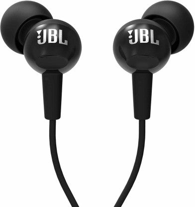 JBL C150SI WITH ONE BUTTON UNIVERSAL REMOTE WIRED HEADSET  (BLACK, IN THE EAR)