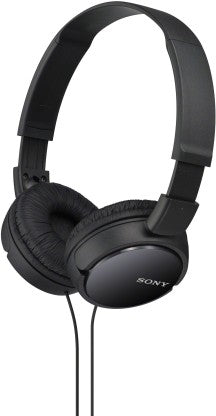 SONY ZX110 WIRED WITHOUT MIC HEADSET  (BLACK, ON THE EAR)