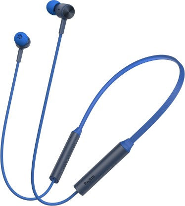 REDMI SONICBASS WIRELESS EARPHONES,DUAL-MIC NOISE CANCELLATION,UPTO 12 HR BLUETOOTH HEADSET  (BLUE, IN THE EAR)