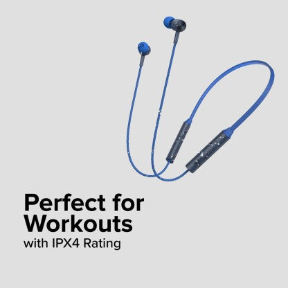 REDMI SONICBASS WIRELESS EARPHONES,DUAL-MIC NOISE CANCELLATION,UPTO 12 HR BLUETOOTH HEADSET  (BLUE, IN THE EAR)