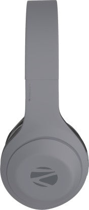 ZEBRONICS ZEB DUKE 101 WIRELESS HEADPHONE WITH MIC BLUETOOTH HEADSET  (GREY, ON THE EAR)