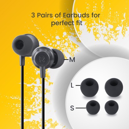ZEBRONICS ZEB-SYMPHONY WIRELESS NECKBAND EARPHONE WITH BT V5.2, 13H BACKUP BLUETOOTH HEADSET  (BLACK, IN THE EAR)